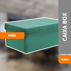 Caixa Organizadora Mini Verde - POLIBRAS