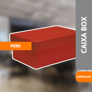 Caixa Organizadora Mini Vermelha - POLIBRAS