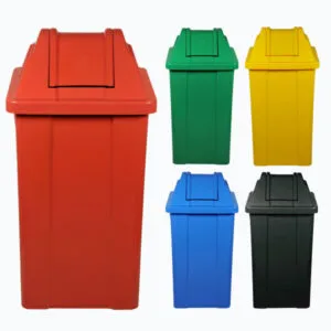 Lixeira Quadrada Basculante 25 LTS - JSN