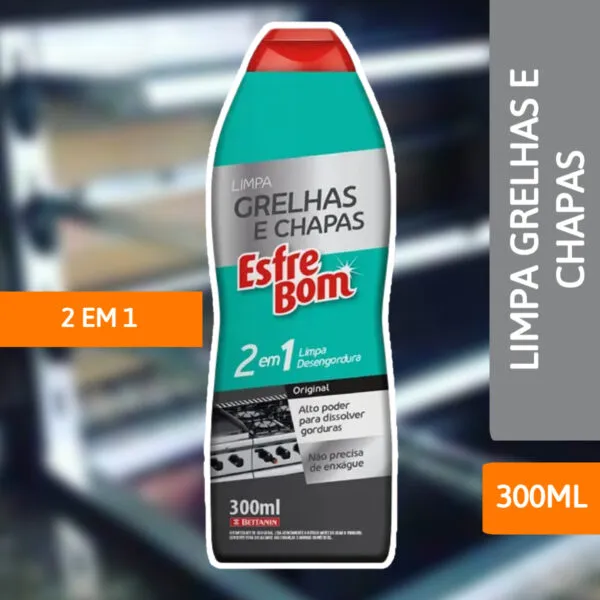Limpa Grelhas e Chapas Esfrebom - BETTANIN - Imagem 2