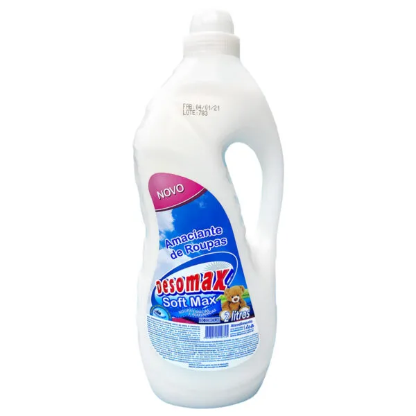 AMACIANTE DE ROUPAS SOFT MAX 2L - DESOMAX