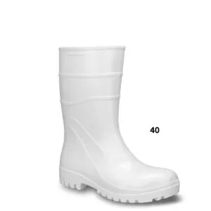 BOTA DE PVC BRANCA Nº40 - BRACOL