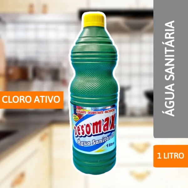 Água Sanitária 1L - DESOMAX - Imagem 2