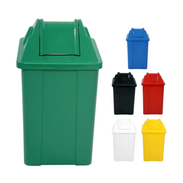 LIXEIRA QUADRADO BASCULANTE 60 LTS - JSN