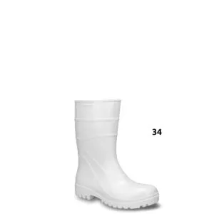 BOTA DE PVC BRANCA Nº34 - BRACOL