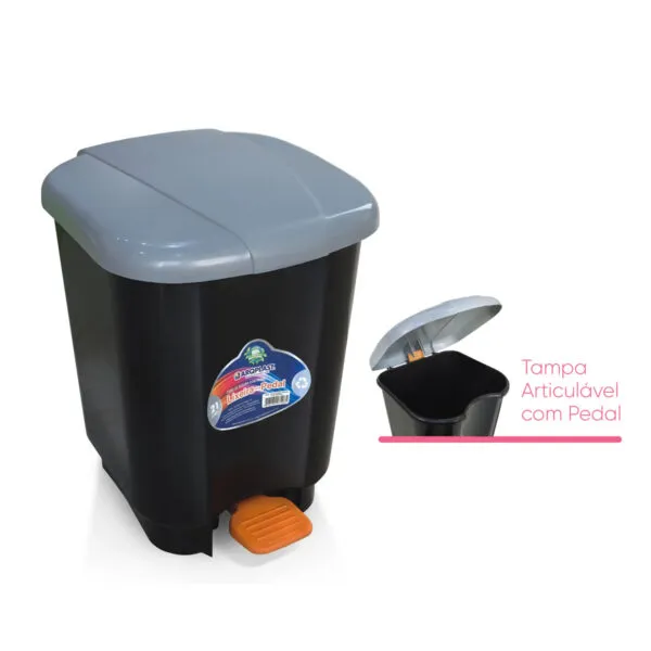 CESTO COM PEDAL 21 LTS - 25435 - ARQPLAST