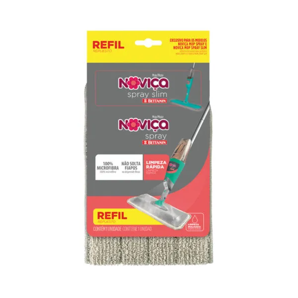REFIL TECIDO MOP NOVIÇA SPRAY NOVIÇA - BT191R BETTANIN