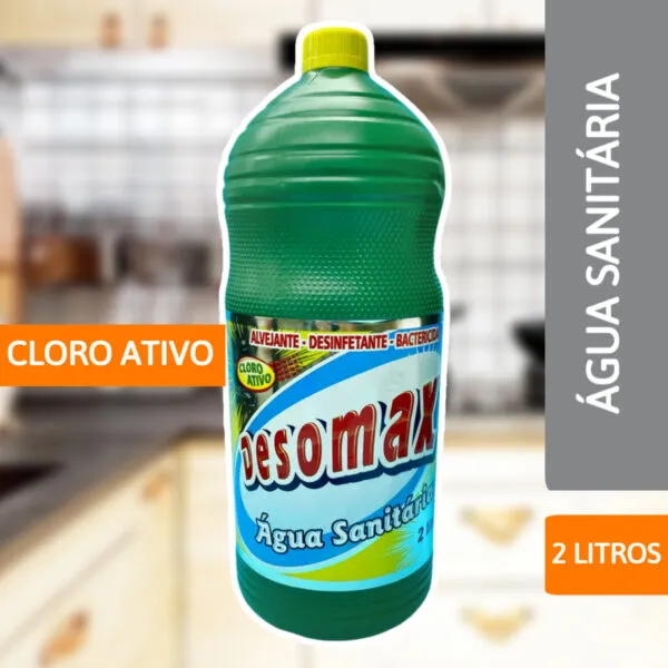 Água Sanitária 2L - DESOMAX - Imagem 2