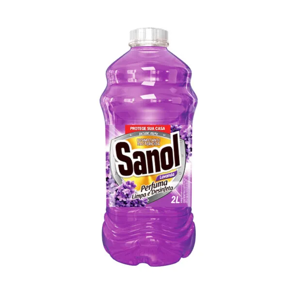 DESINFETANTE LAVANDA 2L - COD 2107 - SANOL