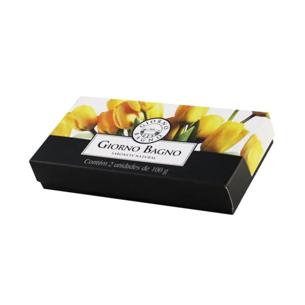 KIT GIORNO BAGNO TULIPA C/2 SABONETES - SANOL