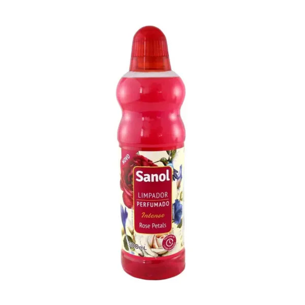 LIMPADOR PERFUMADO ROSE PETALS 500ML - COD 4726 - SANOL