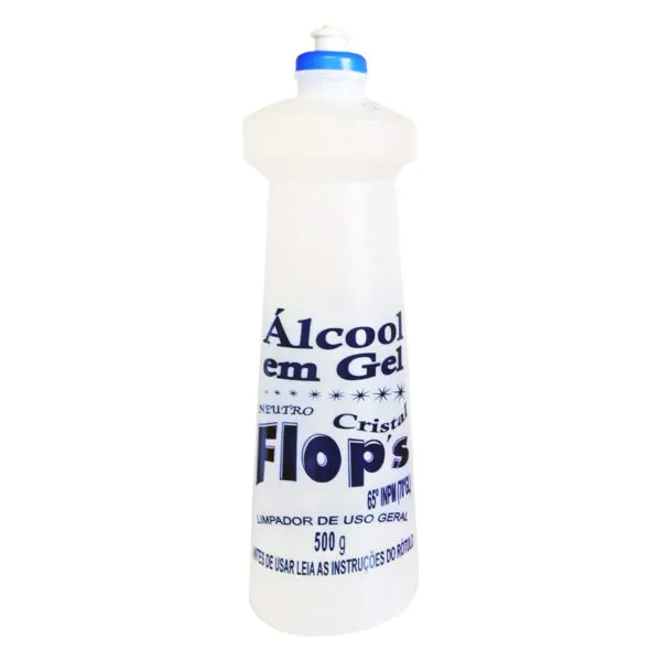 ÁLCOOL GEL 500ML - FLOP´S - TANGARA
