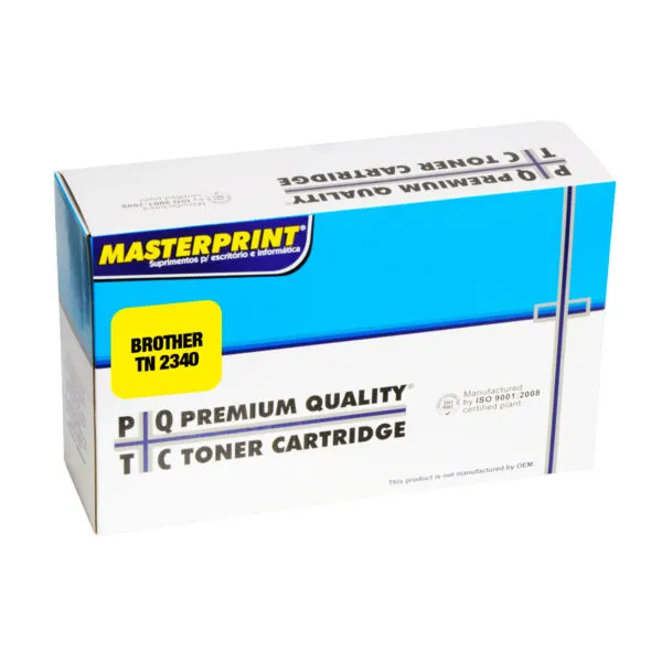 TONER P/ IMPRESSORA BROTHER TN 2340 - MASTERPRINT