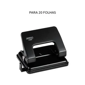 PERFURADOR DE METAL 2 FUROS P/20 FOLHAS - COD PF20