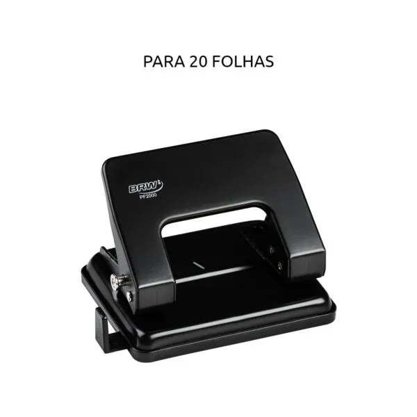 PERFURADOR DE METAL 2 FUROS P/20 FOLHAS - COD PF20
