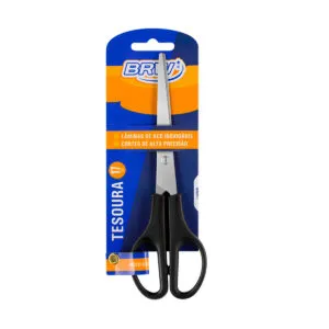 TESOURA DE AÇO INOX 17 CM - COD TE1701 - BRW