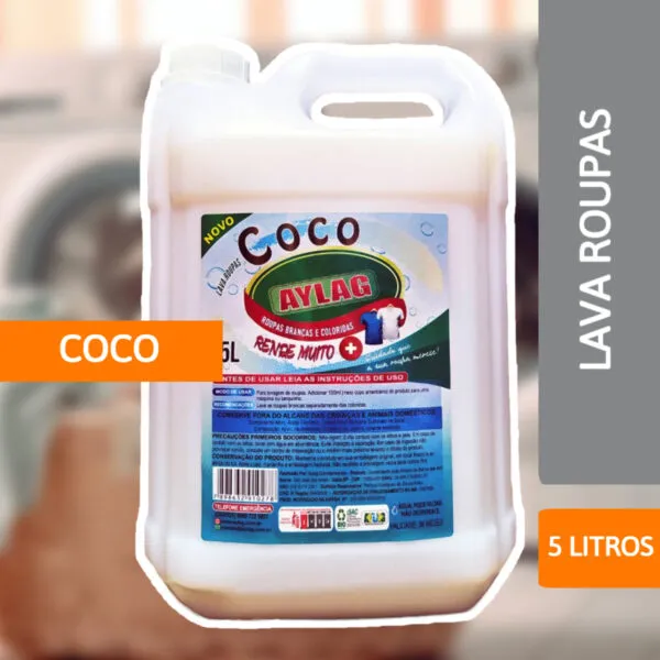 Sabão De Coco 5L - AYLAG - Imagem 2