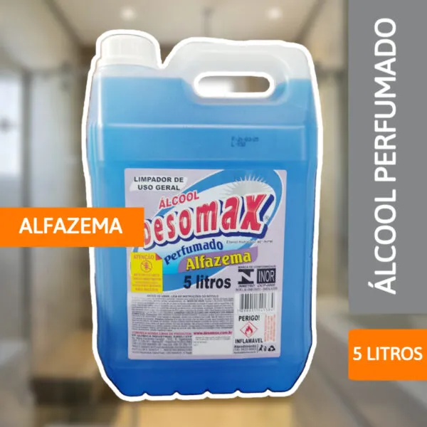 Álcool Perfumado Alfazema 5L - DESOMAX - Imagem 2