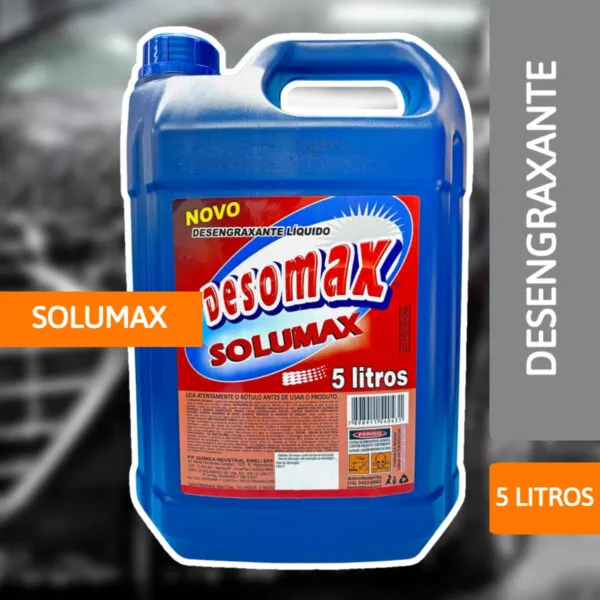Desengraxante Solumax 5L - DESOMAX - Imagem 2