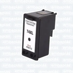Cartucho Para HP 74 XL Black - MASTERPRINT