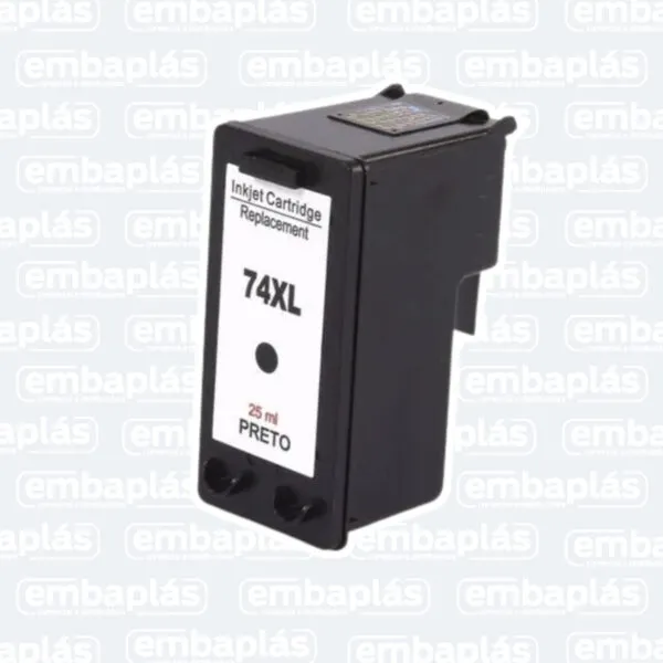 Cartucho Para HP 74 XL Black - MASTERPRINT