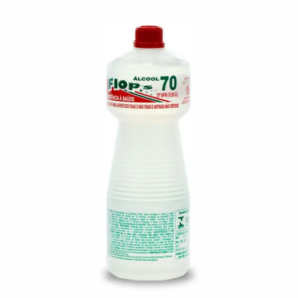 ÁLCOOL 70% 1L FLOP`S - TANGARA