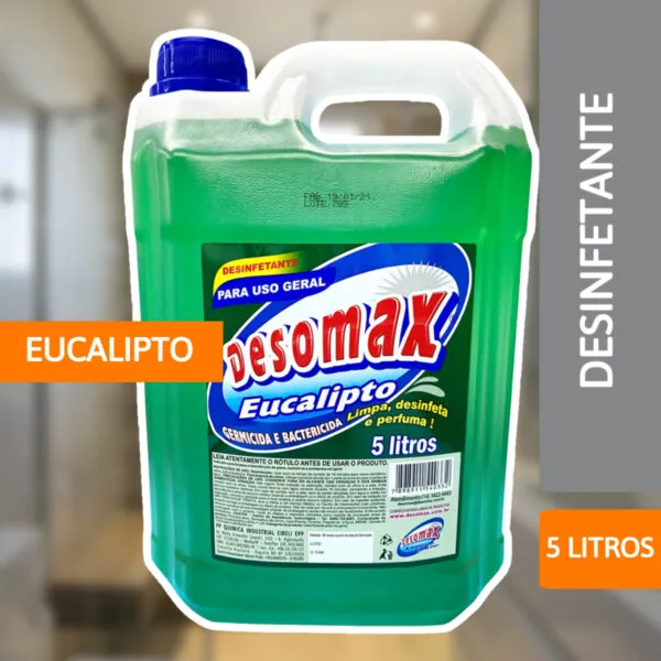 Desinfetante Eucalipto 5L - DESOMAX - Imagem 2