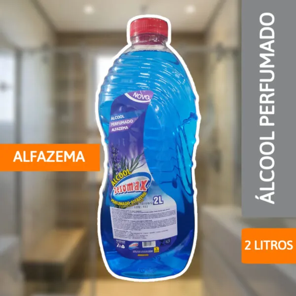 Álcool Perfumado Alfazema 2L - DESOMAX - Imagem 2