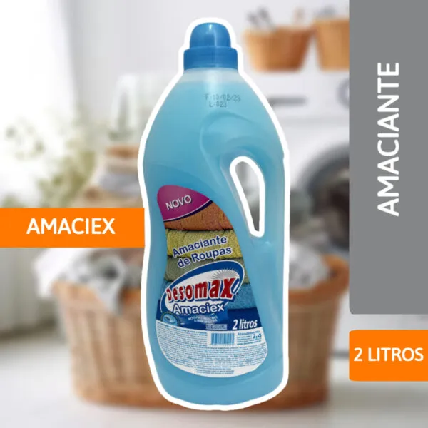 Amaciante De Roupas Amaciex 2L - DESOMAX - Imagem 2