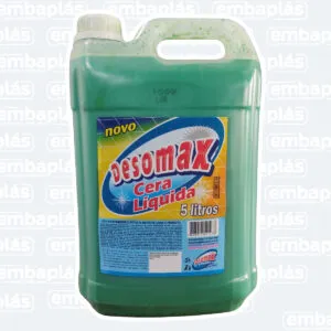 Cera Líquida Auto Brilho Verde 5L - DESOMAX