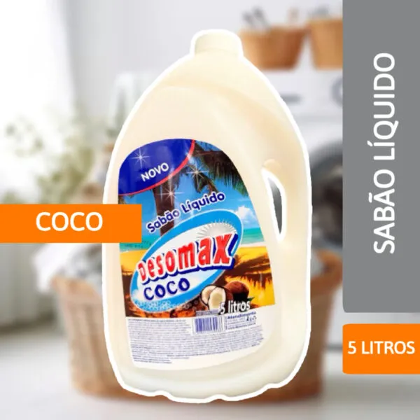 Sabão De Coco 5L - DESOMAX - Imagem 2