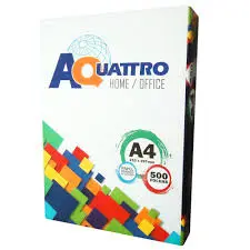 PAPEL SULFITE A4 - 500 FOLHAS - AQUATTRO