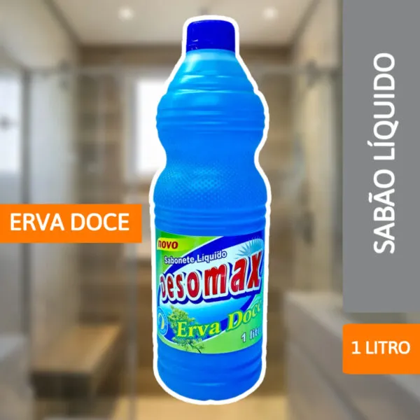 Sabonete Líquido Erva Doce 1L - DESOMAX - Imagem 2