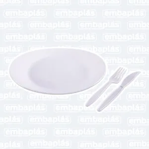 Kit Churrasco 10 X 10 Branco - PRAFESTA