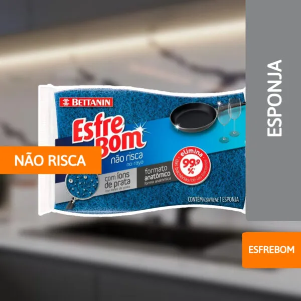 Esponja Esfrebom Não Risca - BETTANIN - Imagem 2