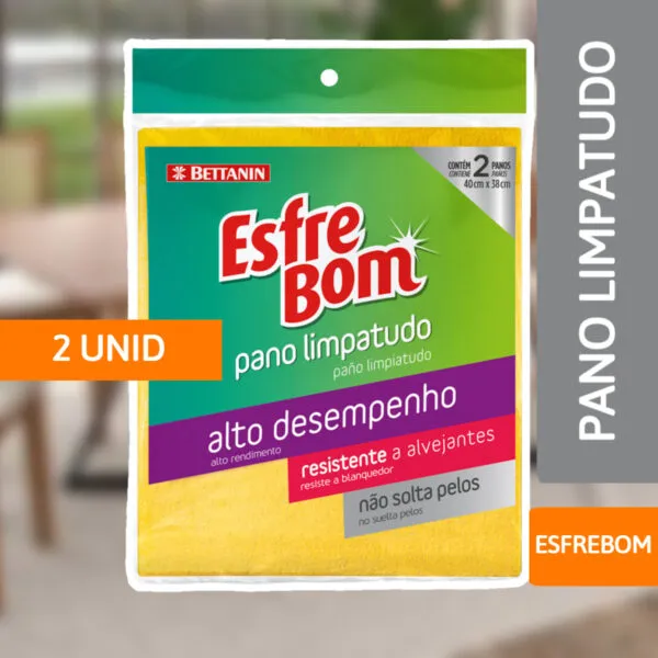 Pano Limpatudo C/ 2 Uidades - BETTANIN - Imagem 2