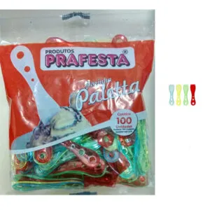 PAZINHA PALETTA COLORIDA C/500 UN - PRAFESTA