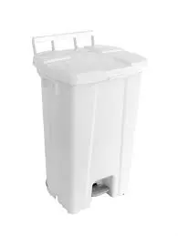 LIXEIRA QUADRADO C/ PEDAL E RODAS 100 LTS - JSN - Image 2