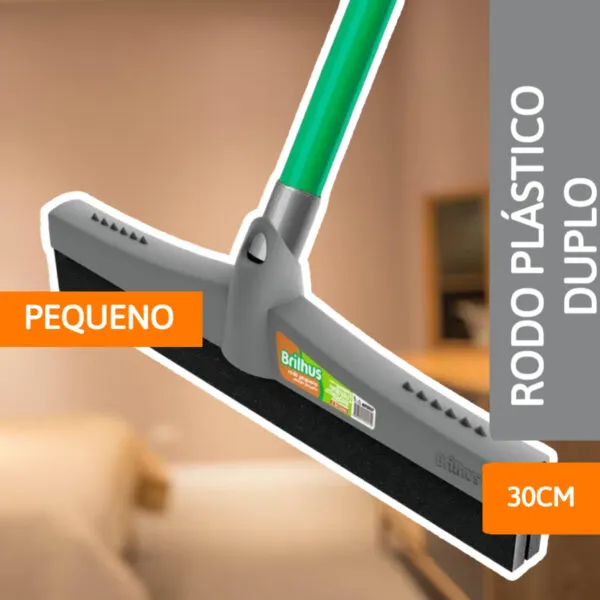 Rodo P Plástico Duplo Brilhus 30CM- BETTANIN - Imagem 2