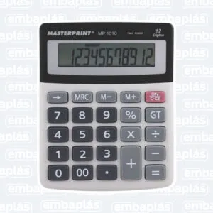 Calculadora Manual Eletrônica 12 Dígitos - MASTERPRINT