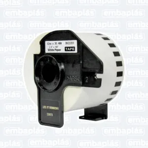 Etiqueta Térmica Compatível Brother 62mm x 30,48m - MASTERPRINT
