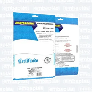 Papel Diplomata Branco 180g/m² - MASTERPRINT